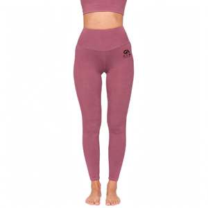 Leggings Deportivos de Color Sólido para Mujer, Leggings de Gimnasio de Cintura Alta con Compresión, Leggings de Yoga Sin Costuras para Entrenamiento - Product Image 1