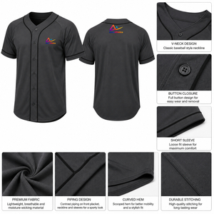 Reliable Customizable Game Jersey Short Eco-Friendly 100% Polyester Offering Durable Comfort Adjustable Strap for Clubs Teams - Product Image 4