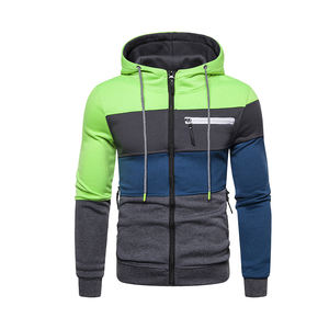 Sudaderas con paneles de algodón personalizadas para hombre, precio al por mayor, listas para enviar, sudaderas de invierno para hombre en oferta. - Product Image 4