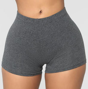 Shorts Deportivos para Mujer, Transpirables, Ecológicos, de Secado Rápido, Personalizables, con Material 100% Algodón, Cintura Elástica Deportiva para Gimnasio y Ciclismo - Product Image 3