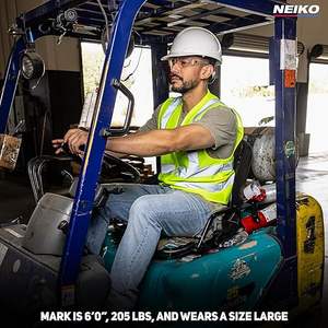 Chaleco de Seguridad Reflectante de Alta Calidad para Hombre, Chaleco de Alta Visibilidad para Hombre - Product Image 5