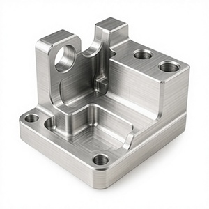 ขายึดแบบกลึงด้วยเครื่อง CNC / ฐานยึดอุปกรณ์ (หรือที่เรียกว่าตัวเรือน L-Bracket หรือฐานยึดเครื่องจักร) - Product Image 1