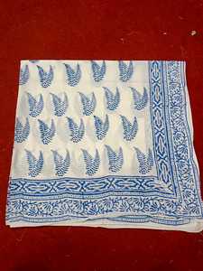 Beautiful Hand Block Print Long Women's Shawl Sanganeri Cotton <b>Sarong</b> Handmade Floral Decorative Duppata Indian Beach - Product Image 6