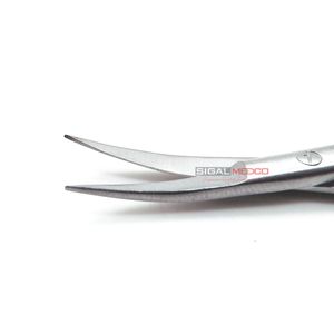 Tijeras Castroveijo Micro Curvas Noyes con Resorte, 11cm, de Acero Inoxidable, Reutilizables, Autoclavables, Juego de Instrumentos - Product Image 5