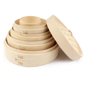 Cesta Vaporera de Bambú Premium Sostenible, de Alta Calidad, Ecológica y Moderna, Ideal para Hoteles y Restaurantes - Product Image 1