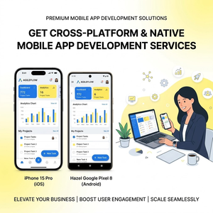Obtenga servicios de desarrollo de aplicaciones móviles nativas y multiplataforma con función personalizada disponible para la venta - Product Image 1
