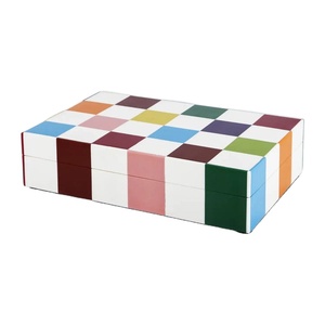 Boîte d'incrustation d'os faite à la main artisanale d'Inde Taille et design personnalisés Rangement décoratif unique pour bijoux et accessoires de luxe - Product Image 1