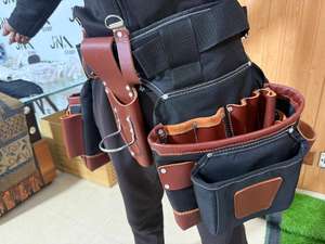 Cinturón de Herramientas con Correa Ajustable, Bolsa de Herramientas de Gran Capacidad para Carpintero, Bolsa para Herramientas de Construcción - Product Image 2