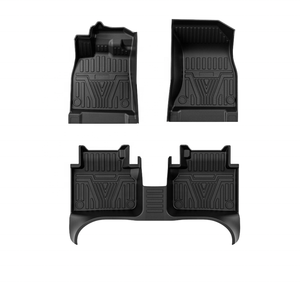 <span class=keywords><strong>Tappetini</strong></span> Auto Premium BORNSLLER Personalizzati in Pelle PVC 5D Set Completo Ecologici Antiscivolo per <span class=keywords><strong>Audi</strong></span> A4/A5 ACE Resistenti al Calore e alla Sabbia (Up - Product Image 2
