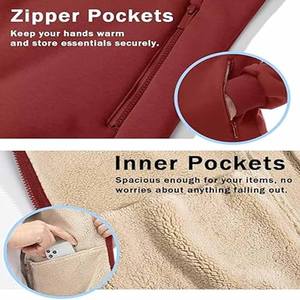 Sudadera con capucha para hombre, nueva colección otoño-invierno, talla grande, estilo urbano, forro polar, gruesa, de Dress Sports - Product Image 4