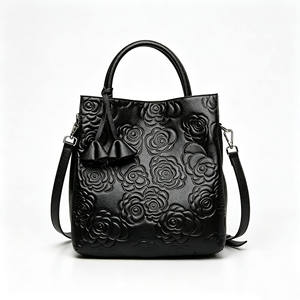 Cow Hair Leather Printed Embossed 80g Customize Weekender <b>Bag</b> Duffel Travel Tote Large Carry on Luggage for Short Trips - Product Image 2