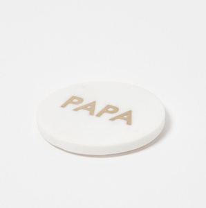 grey marble <b>coaster</b> brass edge <b>coaster</b> engraved stone <b>coaster</b> gold rim <b>coaster</b> round <b>coaster</b> <b>drink</b> <b>coaster</b> decorative <b>coaster</b> - Product Image 2