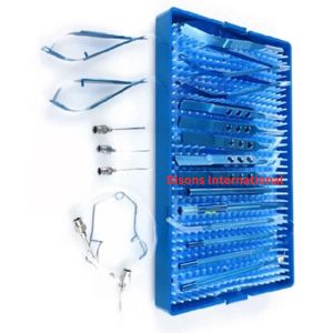 Juego de Instrumentos Quirúrgicos Oftálmicos Manuales para Cirugía de Cataratas, de Acero Inoxidable, Alta Calidad, Certificado CE, OEM, Venta al Por Mayor - Product Image 3