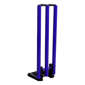 Ensemble de piquets de cricket en bois de qualité supérieure avec barres de fixation pour l'entraînement sportif en plein air et les matchs de tournoi - Product Image 1