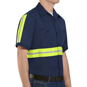 Ropa de Trabajo Reflectante Unisex de Poliéster, Transpirable, Resistente al Agua, de Alta Visibilidad, con Estampado por Transferencia de Calor, Certificada por la CE, al por Mayor - Product Image 5