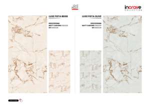 กระเบื้องพอร์ซเลนแกะสลักลายหนาพิเศษ ขนาด 60x120 ซม. 600x1200 มม. 24x48 นิ้ว สำหรับปูพื้นและผนังภายในและภายนอกอาคาร คุณภาพพรีเมียม - Product Image 3