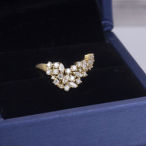 แหวนทองประดับเพชรโมอิสซาไนต์ทรงกลมเจียระไนแบบใหม่ สไตล์ฮิปฮอป สำหรับงานแต่งงาน งานครบรอบ หรือเป็นของขวัญ - Product Image 3