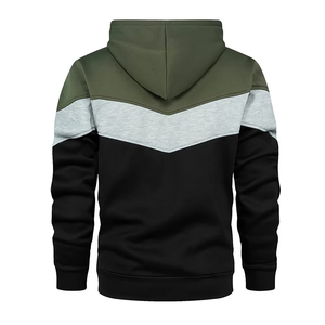 Sweat à capuche personnalisé pour homme grande taille Clush Industries – Polaire de haute qualité polyester/coton, épaules tombantes, grammage lourd, vierge - Product Image 1
