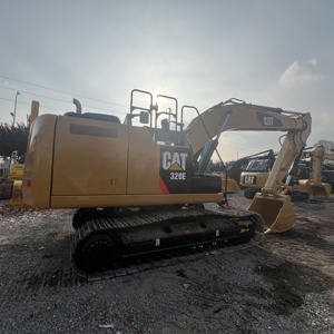 Excavatrice CAT320E d'occasion robuste, Caterpillar 320E, 20T, excavatrice hydraulique pour les opérations d'excavation dans les mines et les carrières - Product Image 5