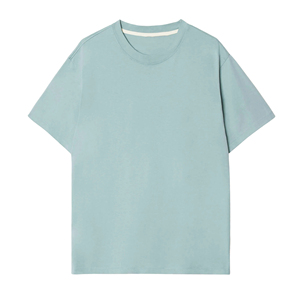 เสื้อยืดโอเวอร์ไซส์ผู้ชายราคาประหยัด ทรงหลวม ผ้าหนา แขนสั้น ถักทอจากผ้าฝ้าย 100% ปรับแต่งได้ เป็นมิตรกับสิ่งแวดล้อม - Product Image 6