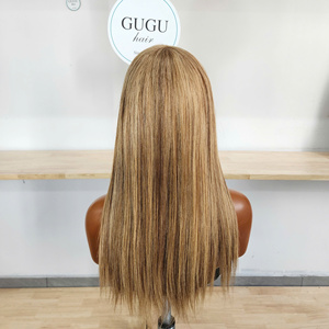 Gugu Hair Glueless Lace Front <b>Wigs</b> Transparent Lace Natural Black <b>Women</b> Vietnamese Virgin Human Hair Natural Bone Straight 150% - Product Image 2