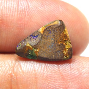 Cabujón de Ópalo Boulder Suelto Natural de Australia, Cabujón de Ópalo Boulder Australiano, Piedra de Ópalo Verde Fuego para Joyería - Product Image 3