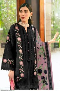 Conjunto de Túnica Elegante de Ropa India y Pakistaní de Primera Calidad, Bordada a Mano con Estampado Digital en el Dupatta, Mangas Elegantes - Product Image 5