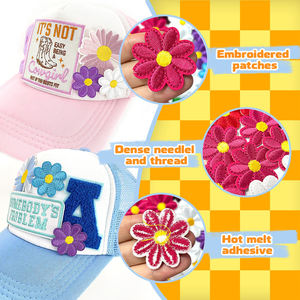 Parche Bordado Cozy Campfire Termoadhesivo para Sombreros, Bolsos, Chaquetas, Gorras, Decoración DIY para Ropa de Senderismo, Venta al por Mayor - Product Image 4