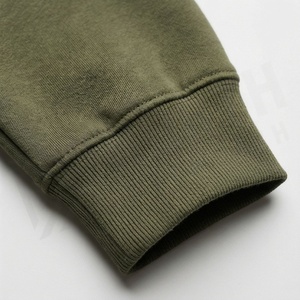 Conjunto Deportivo para Hombre, Color Verde Oliva, Sudadera con Capucha y Pantalones Deportivos de Manga Larga, Cierre con Cordón - Product Image 6