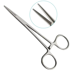 Pinzas Hemostáticas de Punta Curva y Recta, Herramienta Quirúrgica Manual, Pinzas Mosquito de Acero Inoxidable, Pinza para Recoger Pelo de Mascotas, Alicates de Pesca con Bloqueo - Product Image 6