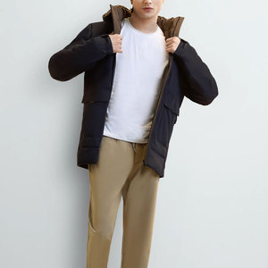Chaquetas Acolchadas de Nuevo Estilo con Personalización Total, Chaqueta Acolchada con Capucha, Gruesa, Cálida, Impermeable y Transpirable para Invierno - Product Image 3