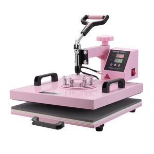 Pressa a Caldo 5 in 1 da 15x15 Pollici con Rotazione a 360 Gradi per Stampa su T-shirt e Tumbler da 30 oz - Product Image 1