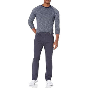 กางเกงชิโน่ผู้ชายทรงแอธเลติก 5 กระเป๋า ใส่สบาย ยืดหยุ่นได้ เหมาะสำหรับใส่ทำงานหรือลำลอง ทรงเข้ารูป ผ้าคอตตอนผสม ทนทาน ใส่ได้ทุกวัน - Product Image 3