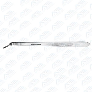 Couteau chirurgical angulaire de 21 cm (8,25 pouces) avec manche long en acier inoxydable – Instrument médical pour interventions chirurgicales - Product Image 2