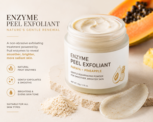 Exfoliante Enzimático de Limpieza Profunda para Eliminar Impurezas, Desobstruir Poros y Revitalizar la Textura de la Piel, Marca Privada OEM - Product Image 4