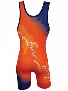 Traje de Lucha Libre Personalizado con Bandera Americana para Hombres, Mujeres y Jóvenes, Uniforme de Entrenamiento Transpirable, Mono Deportivo sin Mangas - Product Image 2