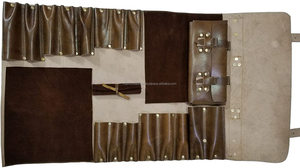 Estuche para Cuchillos de Cuero Genuino, Bolsa de Almacenamiento para Cuchillos de Chef, Protección a Prueba de Olores, Uso Profesional en la Cocina LBKR-0021 - Product Image 3