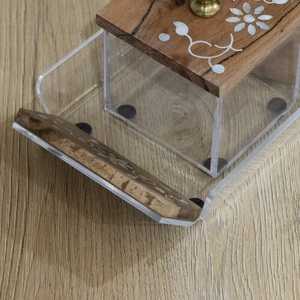 Wholesale Price wood Incense <b>Burner</b> Unique Wood Designer Incense Holder Indian Handcrafted Home Decor Wooden Incense Holder - Product Image 5