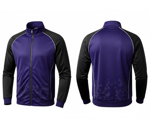 Chaqueta Deportiva con Cierre y Logotipo Personalizado, Ropa para Correr y Fitness, Cálida, Transpirable y de Secado Rápido |   Tallas Hombre Mujer Juvenil - Product Image 2