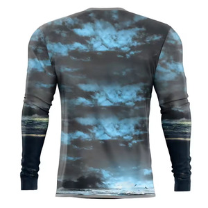Camiseta de pesca de manga corta para hombre, de alta calidad, sublimada y personalizada, que absorbe la humedad, a precio económico. - Product Image 5