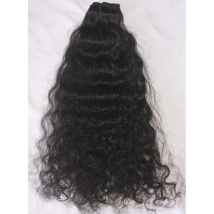 ผมต่อแท้ 100% แบบเวอร์จินอินเดีย คุณภาพสูง ยี่ห้อ HUMAN HAIR ขนาด 10-34 นิ้ว - Product Image 1