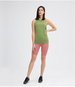 Débardeur de sport pour femme, coupe ample, séchage rapide, respirant, sans manches, en Spandex/Polyester, pour yoga, fitness et course à pied - Product Image 4