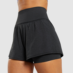 Shorts d'été décontractés respirants de haute qualité pour femmes 2026, en polyester et élasthanne, 1 pièce, service OEM, vente en gros - Product Image 2