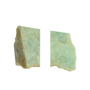 Matériaux de pierres précieuses de haute qualité, serre-livres en amazonite, pierre naturelle brute, minéraux, cristal pour décoration, grossiste - Product Image 2
