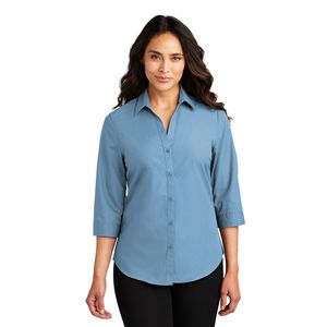 Camicette e Camicie da Donna Carefree Poplin a Maniche 3/4 LW102 - Product Image 3