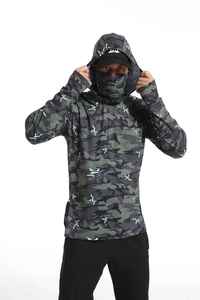 Camisa de Pesca Unisex con Capucha, Manga Larga, Transpirable, UPF 50, Spandex/Poliéster, Ropa Deportiva - Product Image 5