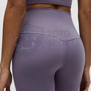 Leggings Largos de Moda para Mujer, Tela Suave y Elástica, Duraderos, Fáciles de Cuidar, Cómodos, Nueva Llegada, Leggings con Logotipo Personalizado - Product Image 4