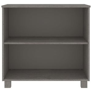 Aparador de Madera de Pino Gris Claro, Duradero, Tamaño Mediano, Diseño Moderno y Minimalista, Mueble para el Hogar - Product Image 3
