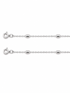 Namivaa 925 Sterling Silver Geometric Bezel Set Minimalist Dangle CZ <b>Anklet</b> Women High Polish Adjustable Chain Wedding Party - Product Image 2