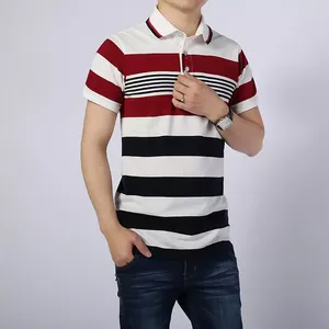 Chemises Polo de Golf pour Hommes en Polyester 100% Uni avec Logo Brodé Personnalisé en Gros - Product Image 4